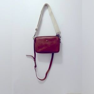 Madewell the large transport camera bag - English saddle leather